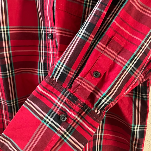J.Crew Women’s Garcon Classic Shirt Tartan Plaid 100% Organic Cotton Size 4 - Picture 8 of 12